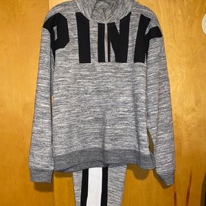 Pink Victoria’s Secret sweatsuit